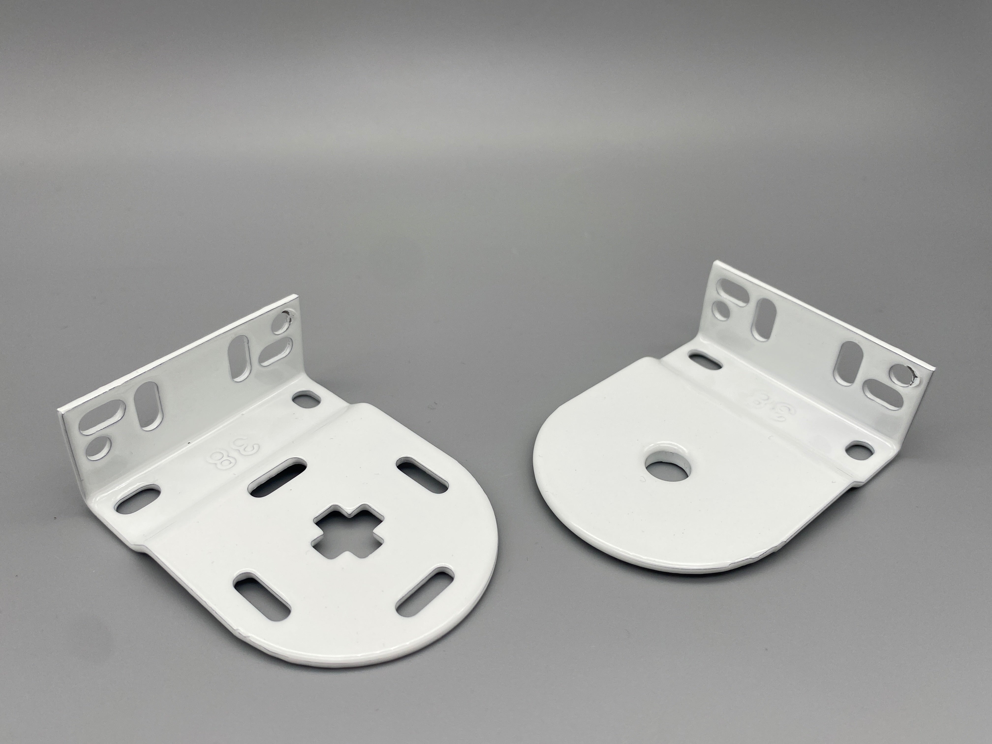 Bracket Replacement Pair of Replacement Roller Blinds Brackets Set - Metal Brackets - for