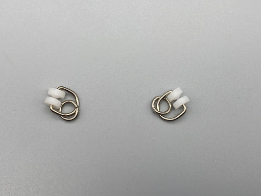 Rail Runner With Metal Rings Track Gliders - Pack of 20